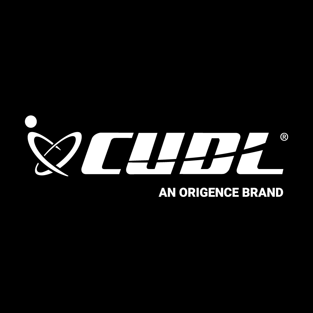 Logo: CUDL, an Origence Brand (White)