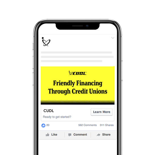 Social Media: Credit Union Financing (1200x628) – Dealers Shop CU Direct